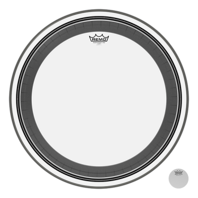 Remo 20'' Powerstroke Pro Clear Bass Drum